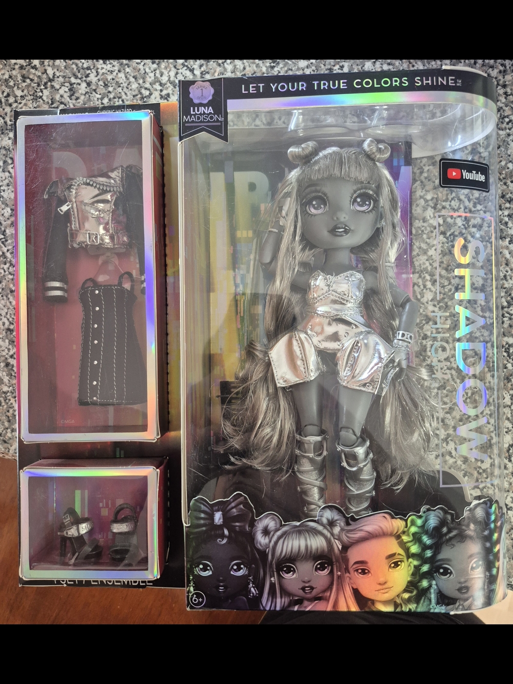 Madison Shadow High Doll in Silver - Madison